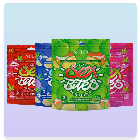 NUUD Edibles Passion Bundle | HHC Aphrodisiac Gummy Kit for Couples