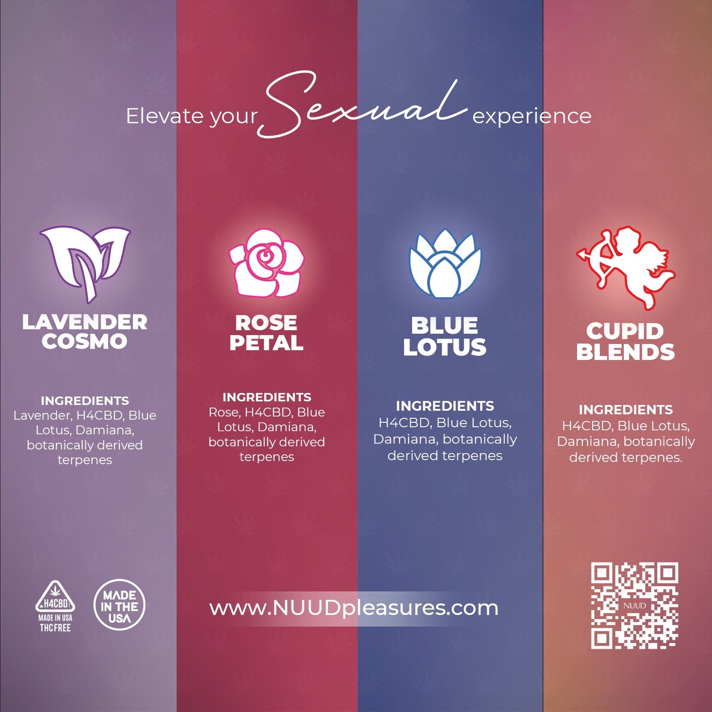 NUUD Aphrodisiac Pre-Rolls in Travel Cases