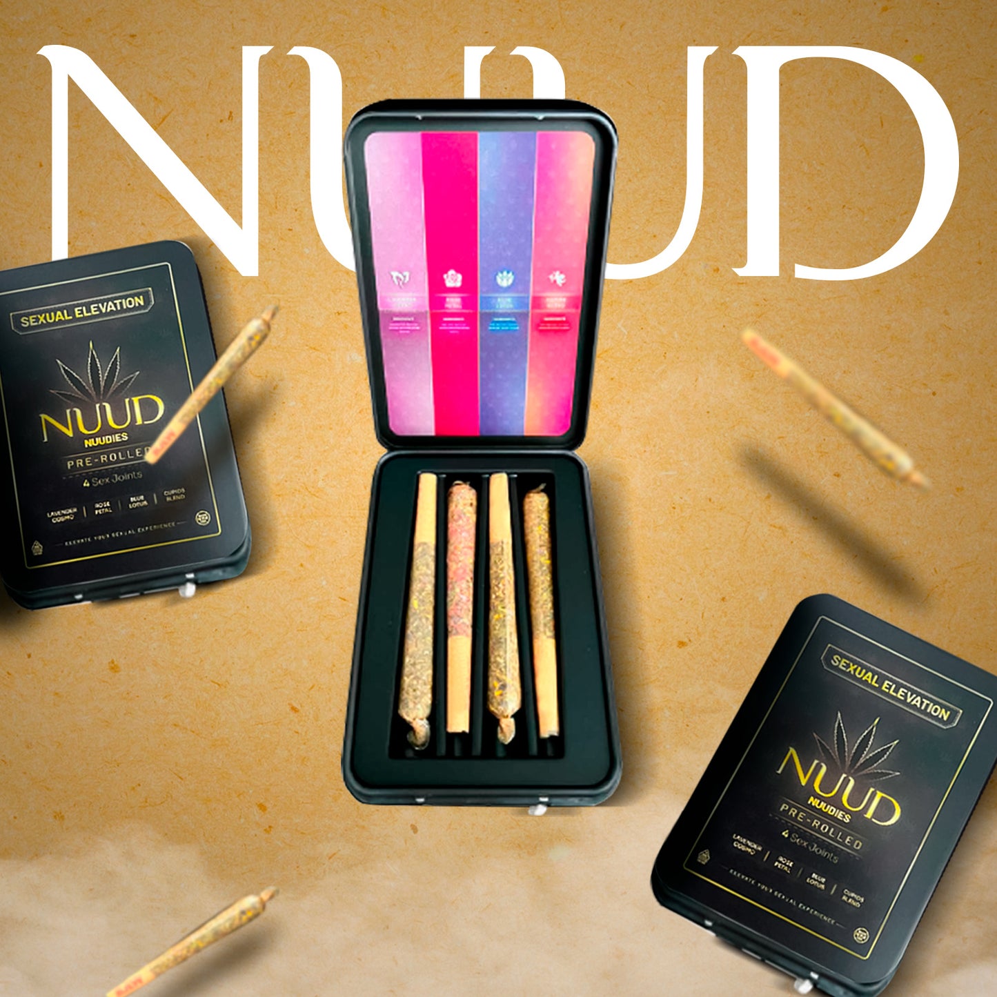 NUUD Intimacy Holiday Bundle: Full Aphrodisiac Line Gift Set