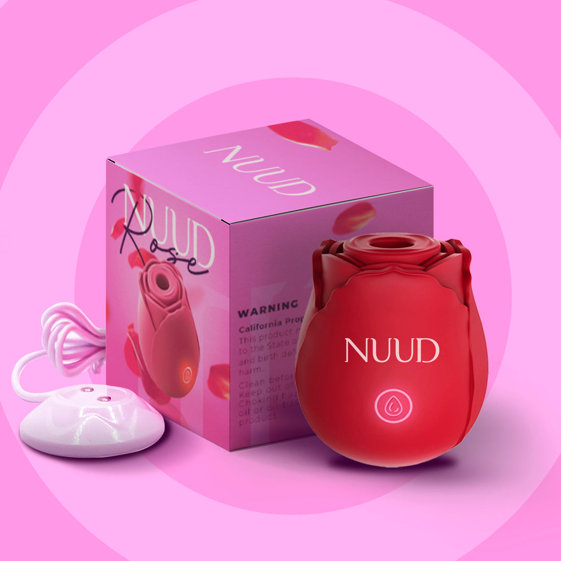The NUUD Rose Vibrator: A Petal-Soft Pleasure Guide