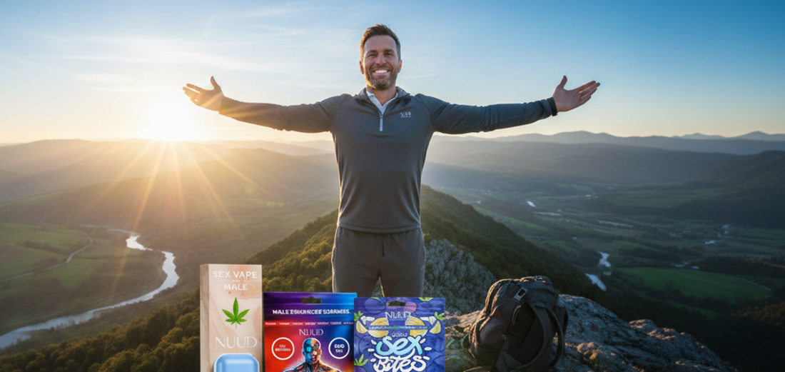 Happy Man Boosts His Libido with NUUD