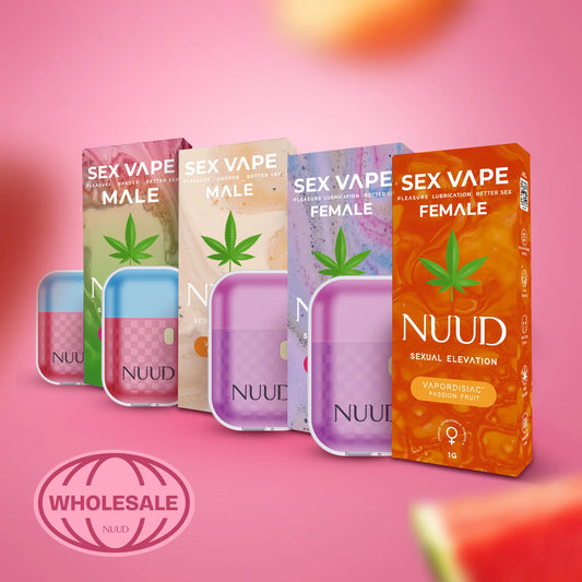 NUUD Aphrodisiac Vapes - 6 Units Case (Unit Price: $16.99)
