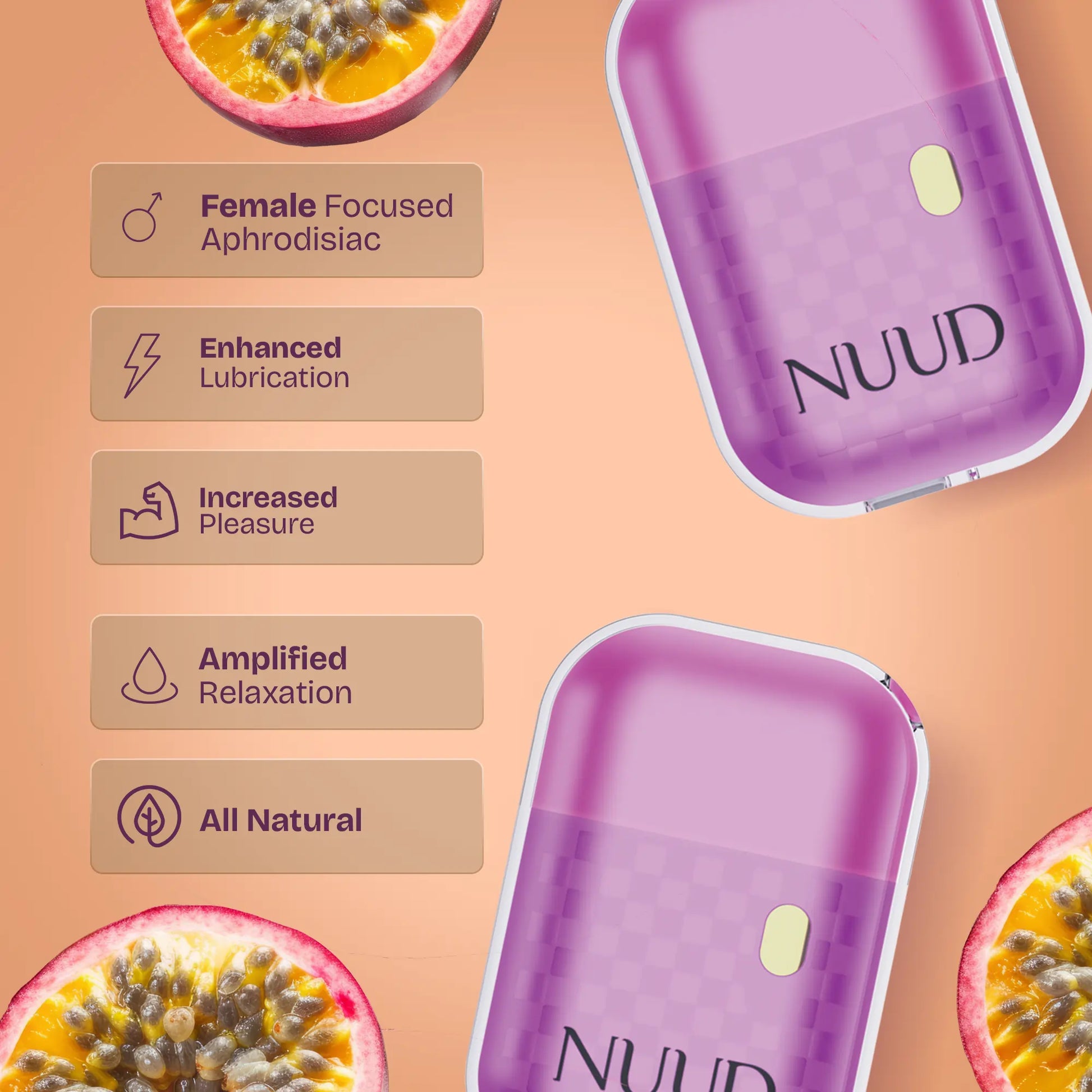 NUUD HHC Passion Fruit Aphrodisiac Diffuser for Women
