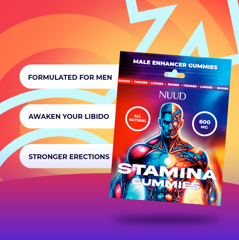 Stamina Aphrodisiakum Gummies - Potenzmittel für Männer