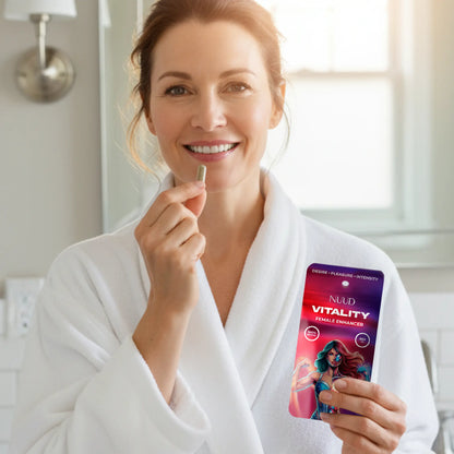 Vitalitäts-Aphrodisiakum-Kapseln - Potenzmittel für Frauen