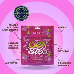 NUUD Aphrodisiac Gummies for Women | Strawberry