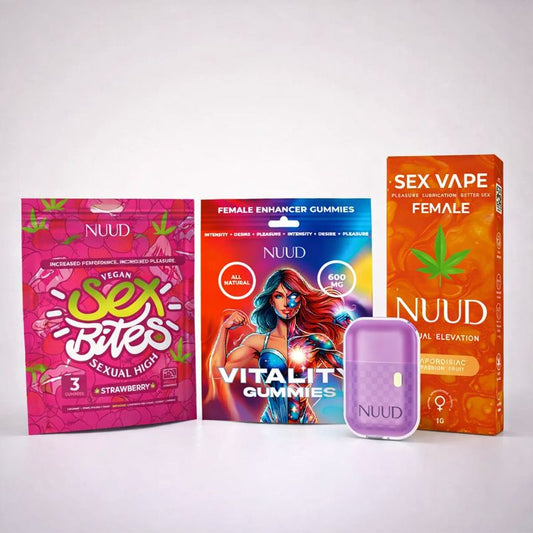 NUUD Women's Pleasure Kit: Libido Enhancer & Intimacy Set