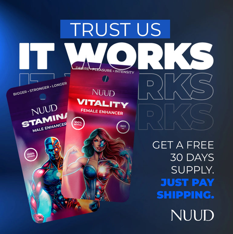 Nuud Male Performance Gummies - 30 Day
