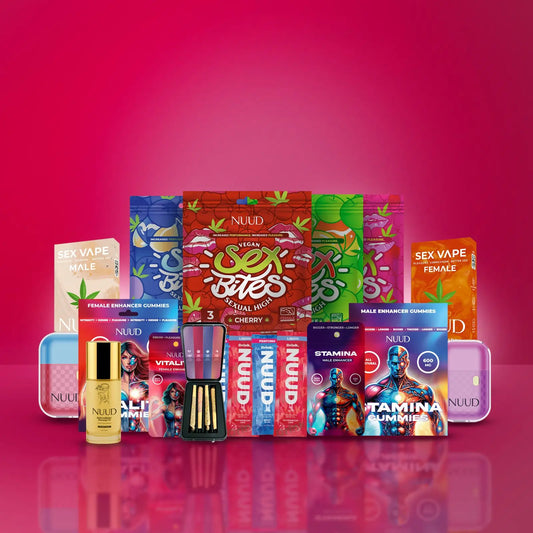 NUUD Intimacy Holiday Bundle: Full Aphrodisiac Line Gift Set