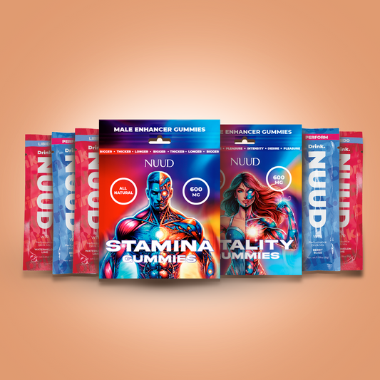 NUUD Bundle | Aphrodisiac Kit for Stamina & Vitality
