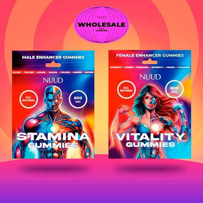 Nuud Libido Enhancers Gummies Wholesale for Him and Her