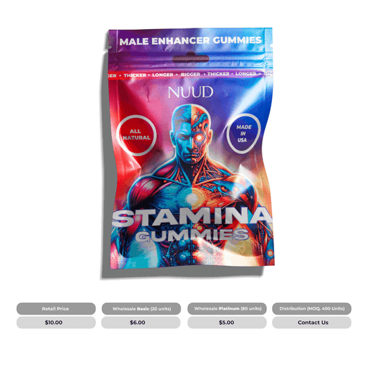 Nuud Male Enhancers Stamina Gummies