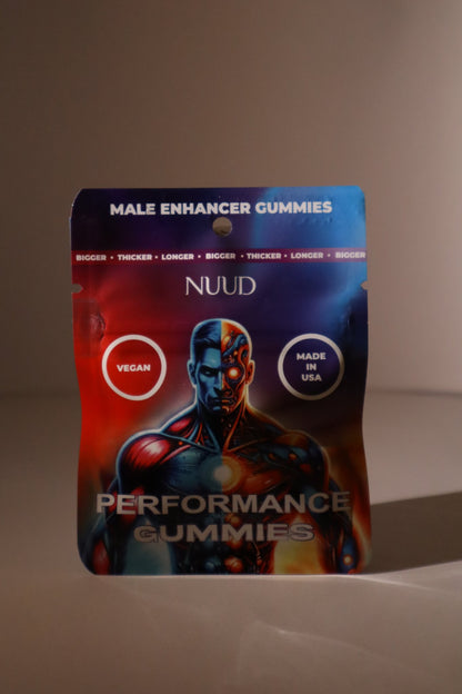 NUUD Stamina Gummies for Men - real product pack photo