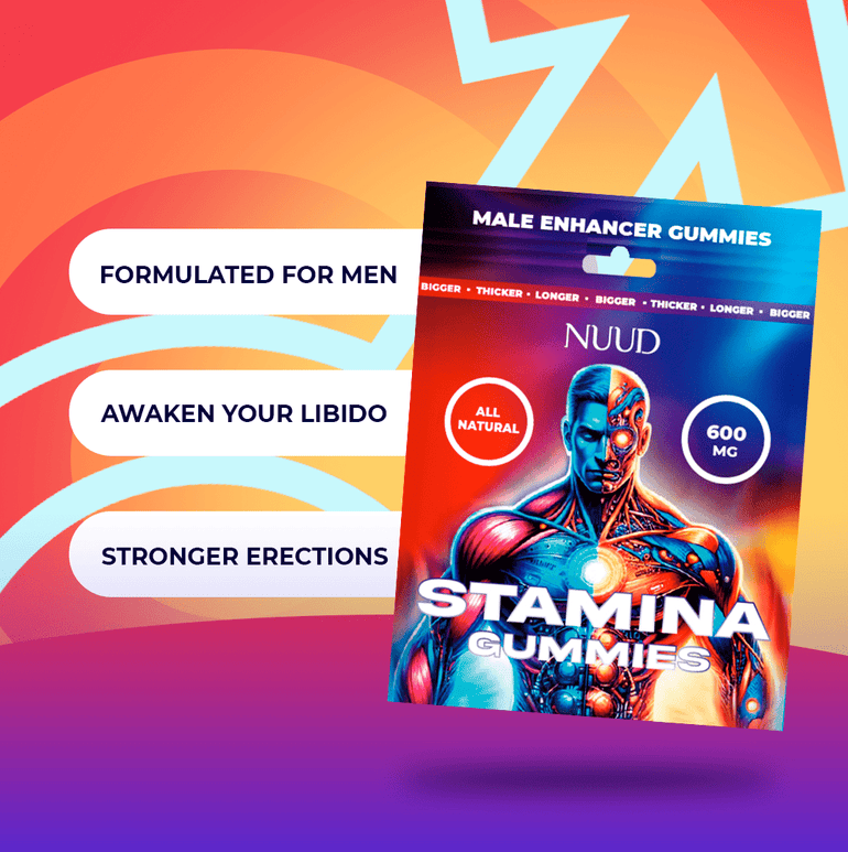 Benefits of Nuud Stamina Gummies for Men 