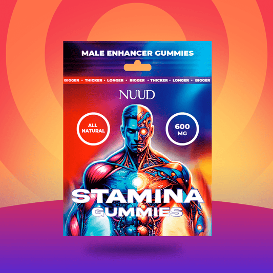 Nuud Stamina Aphrodisiac Gummies - Male Enhancer Pouch