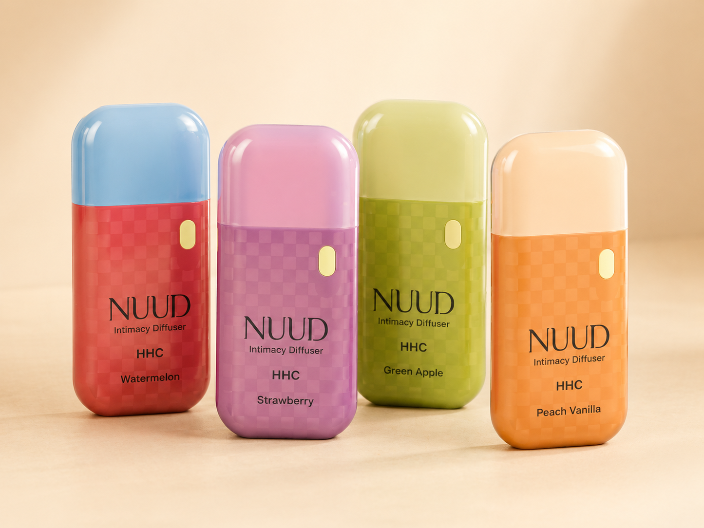 NUUD HHC Vapes: All 4 Flavors Bundle